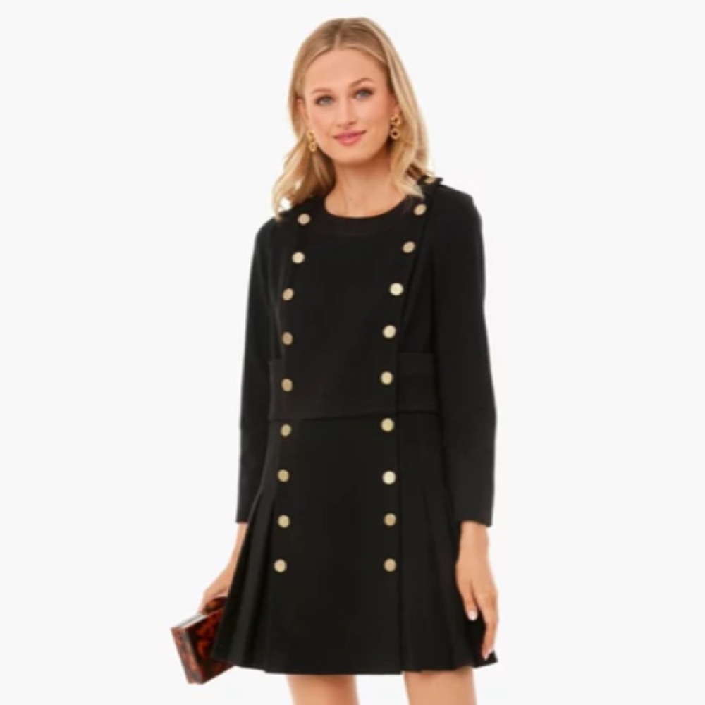 **S & M Left** Black Whitney Dress
TUCKERNUCK